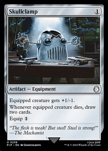 Magic: The Gathering - Fallout - Skullclamp (238)