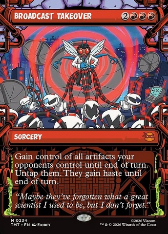 Magic: The Gathering - Teenage Mutant Ninja Turtles - Broadcast Takeover (234)