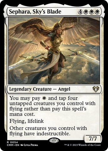 Magic: The Gathering - Commander Masters - Sephara, Sky's Blade (54)