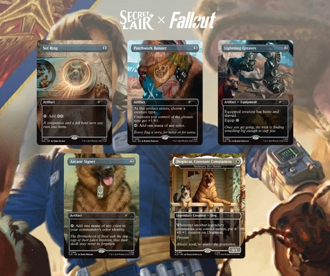 [Pre-Order] Magic the Gathering - Secret Lair x Fallout®- Greet the Dog