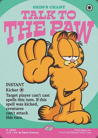 [Pre-Order] Magic the Gathering - Secret Lair x Garfield: Motivationally Challenged