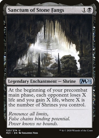 Magic: The Gathering - Core Set 2021 - Sanctum of Stone Fangs (120)