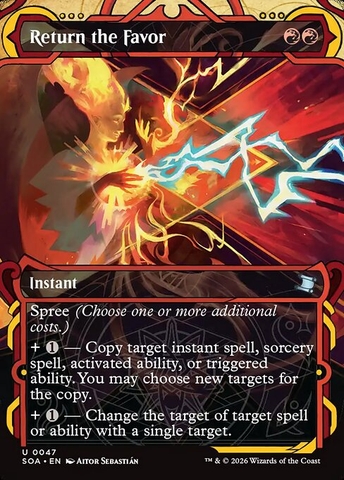 Magic: The Gathering - Secrets of Strixhaven Mystical Archive - Return the Favor (47) Foil