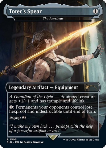 Magic: The Gathering - Secret Lair Drop - Shadowspear (1505) Foil