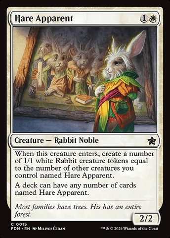 Magic: The Gathering - Foundations - Hare Apparent (15)