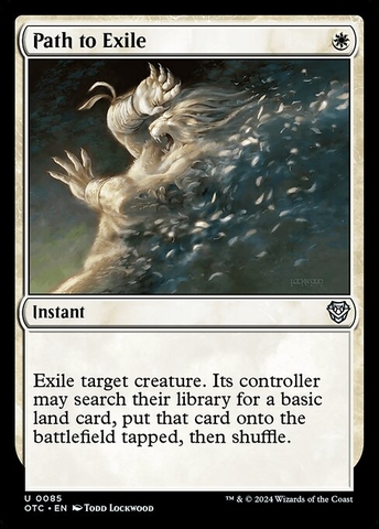 Magic: The Gathering - Outlaws of Thunder Junction Commander - Path to Exile (85)
