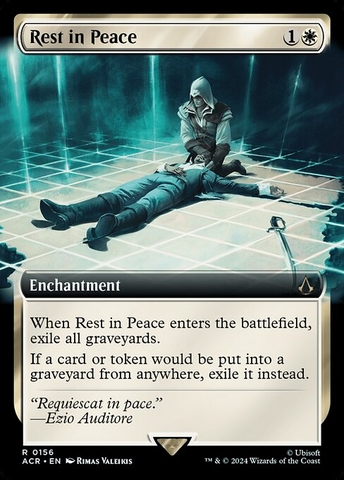 Magic: The Gathering - Assassin's Creed - Rest in Peace (156)