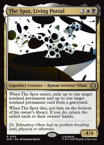 Magic: The Gathering - Marvel's Spider-Man - The Spot, Living Portal (153)