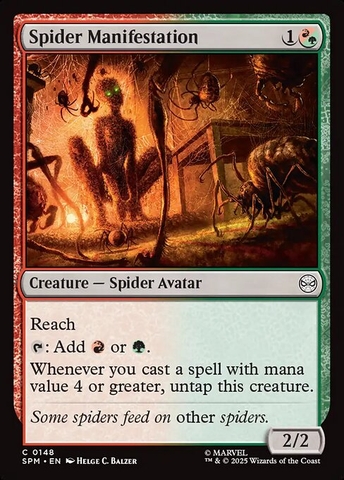 Magic: The Gathering - Marvel's Spider-Man - Spider Manifestation (148)