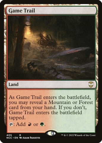 Magic: The Gathering - New Capenna Commander - Game Trail (405)