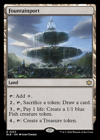 Magic: The Gathering - Bloomburrow - Fountainport (253)
