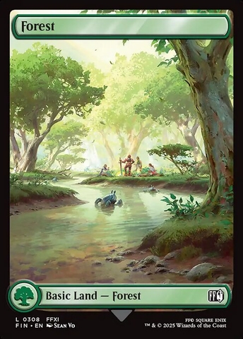 Magic: The Gathering - Final Fantasy - Forest (308)