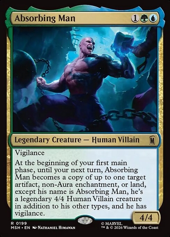 Magic: The Gathering - Marvel Super Heroes - Absorbing Man (199)
