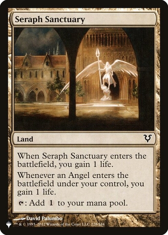 Magic: The Gathering - The List - Seraph Sanctuary (AVR-228)