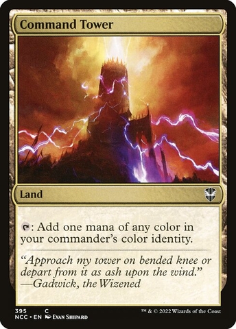 Magic: The Gathering - New Capenna Commander - Command Tower (395)