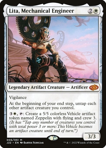 Magic: The Gathering - Jumpstart 2022 - Lita, Mechanical Engineer (6)