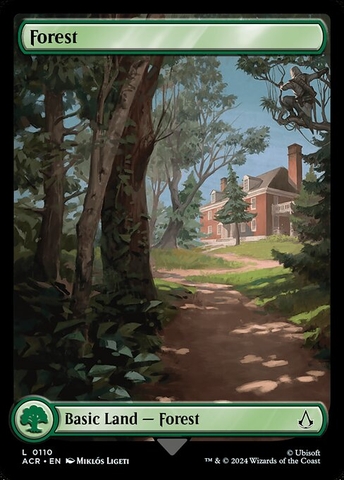 Magic: The Gathering - Assassin's Creed - Forest (110)
