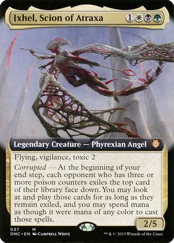 Magic: The Gathering - Phyrexia: All Will Be One Commander - Ixhel, Scion of Atraxa (37) Foil