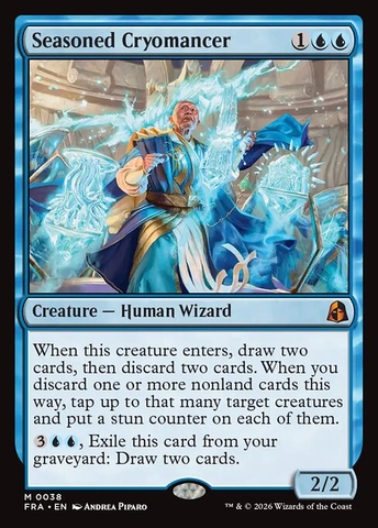 Magic: The Gathering - Reality Fracture - Seasoned Cryomancer (38) Foil