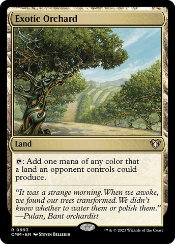 Magic: The Gathering - Commander Masters - Exotic Orchard (993)