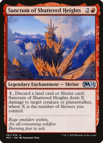 Magic: The Gathering - Core Set 2021 - Sanctum of Shattered Heights (157)