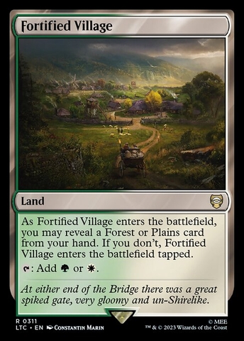 Magic: The Gathering - Tales of Middle-earth Commander - Fortified Village (311)