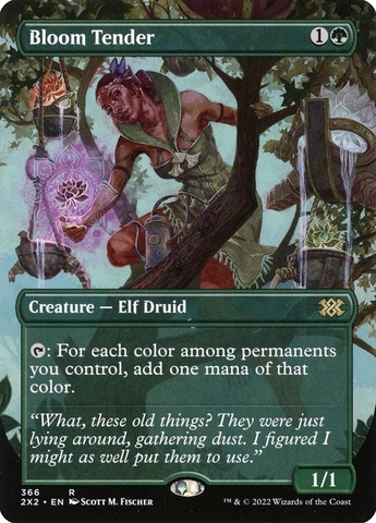 Magic the Gathering - Double Masters 2022 - Bloom Tender (Borderless)