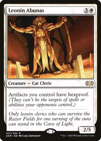 Magic the Gathering - Double Masters - Leonin Abunas