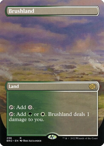 Magic: The Gathering - The Brothers' War - Brushland (298)