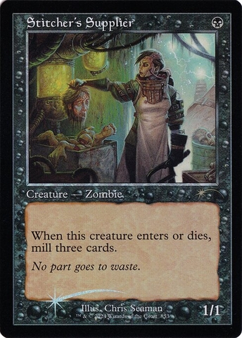 Magic: The Gathering - Secret Lair Drop - Stitcher's Supplier (853) Foil