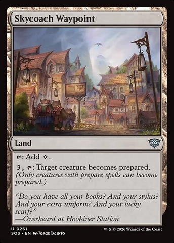 Magic: The Gathering - Secrets of Strixhaven - Skycoach Waypoint (261) Foil