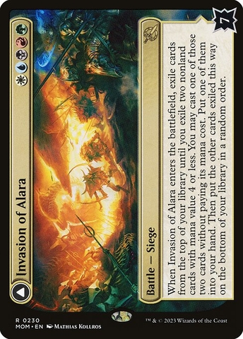 Magic: The Gathering - March of the Machine - Invasion of Alara // Awaken the Maelstrom (230) Foil