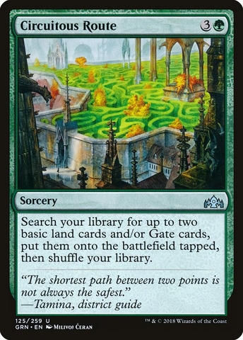 Magic: The Gathering - Guilds of Ravnica - Circuitous Route (125)