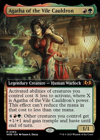 Magic: The Gathering - Wilds of Eldraine - Agatha of the Vile Cauldron (360)
