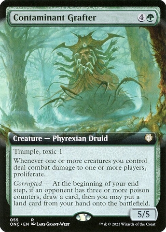 Magic: The Gathering - Phyrexia: All Will Be One Commander - Contaminant Grafter (55)
