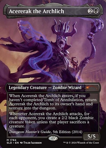 Magic: The Gathering - Secret Lair Drop - Acererak the Archlich (1784)