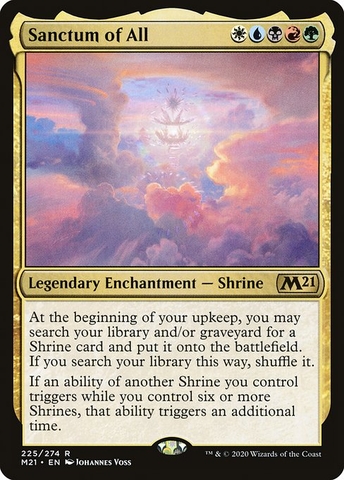 Magic: The Gathering - Core Set 2021 - Sanctum of All (225)