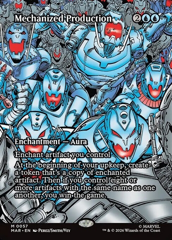 Magic: The Gathering - Marvel Universe - Mechanized Production (57)