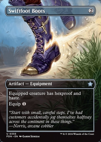 Magic: The Gathering - Foundations - Swiftfoot Boots (355)