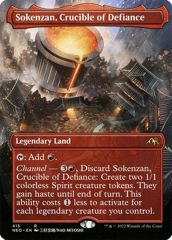 Magic: The Gathering - Kamigawa: Neon Dynasty - Sokenzan, Crucible of Defiance (415)
