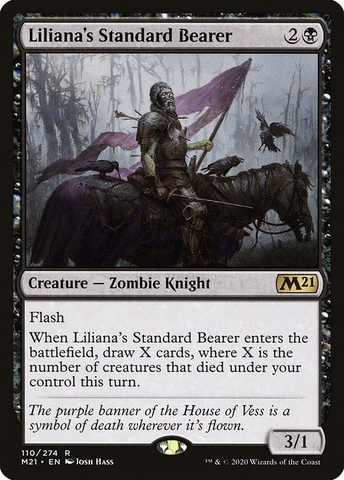 Magic: The Gathering - Core Set 2021 - Liliana's Standard Bearer (110)