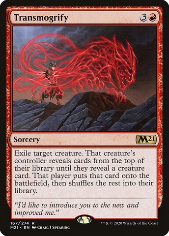 Magic: The Gathering - Core Set 2021 - Transmogrify (167)