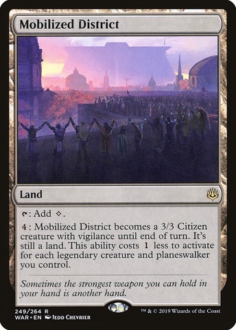 Magic: The Gathering - War of the Spark - Mobilized District (249)