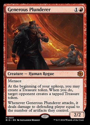 Magic: The Gathering - The Big Score - Generous Plunderer (11)