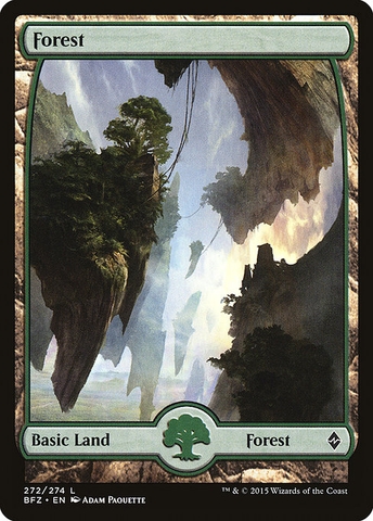 Magic: The Gathering - Battle for Zendikar - Forest (272)