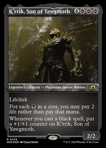 Magic: The Gathering - Modern Horizons 3 - K'rrik, Son of Yawgmoth (479) Etched Foil
