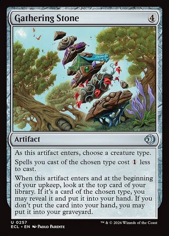 Magic: The Gathering - Lorwyn Eclipsed - Gathering Stone (257)