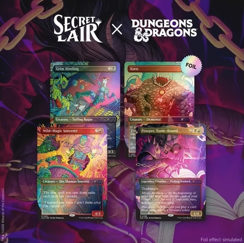 [Pre-Order] Magic the Gathering - Secret Lair x Dungeons & Dragons - Shadows Over Baldur's Gate