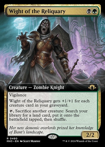Magic: The Gathering - Modern Horizons 3 - Wight of the Reliquary (460)