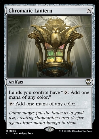 Magic: The Gathering - Outlaws of Thunder Junction Commander - Chromatic Lantern (255)
